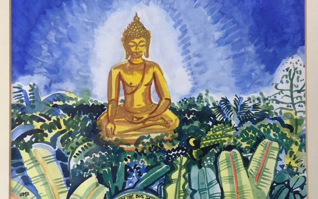 Buddha Seen from the Satun Bus